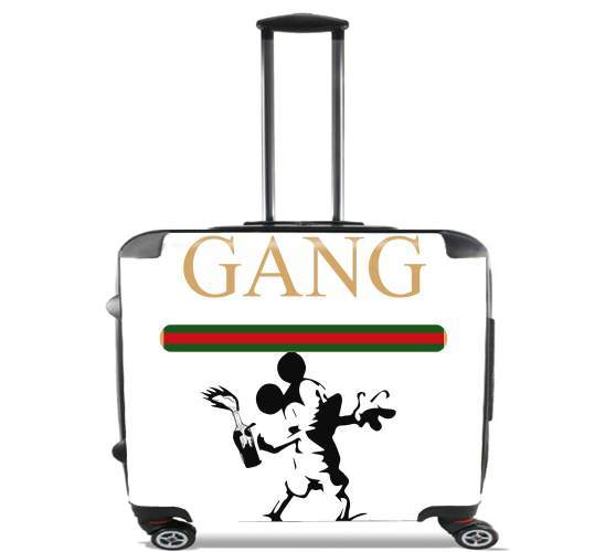  Gang Mouse for Wheeled bag cabin luggage suitcase trolley 17" laptop