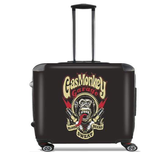  Gas Monkey Garage for Wheeled bag cabin luggage suitcase trolley 17" laptop
