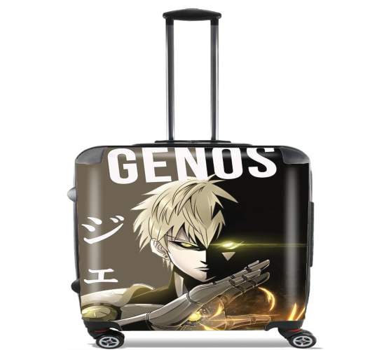  Genos one punch man for Wheeled bag cabin luggage suitcase trolley 17" laptop