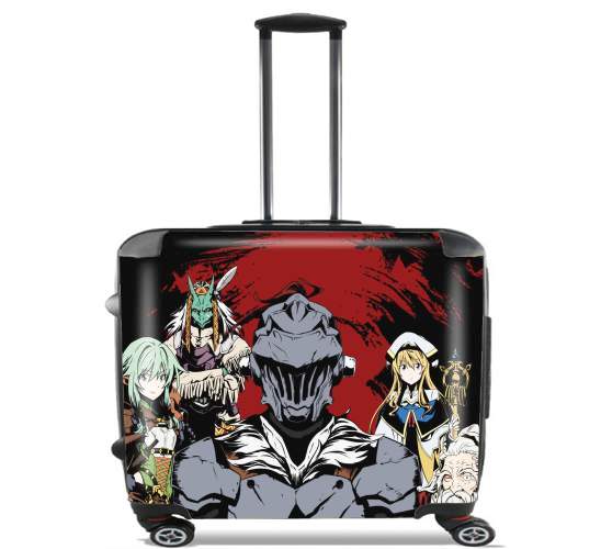  Goblin Slayer for Wheeled bag cabin luggage suitcase trolley 17" laptop