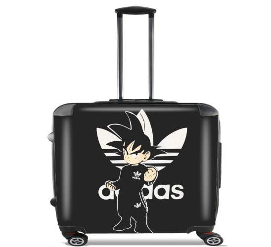  Goku Bad Guy Adidas Jogging for Wheeled bag cabin luggage suitcase trolley 17" laptop