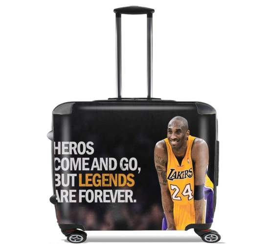  Goodbye Kobe for Wheeled bag cabin luggage suitcase trolley 17" laptop