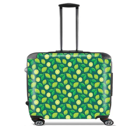  Green Citrus Cocktail for Wheeled bag cabin luggage suitcase trolley 17" laptop