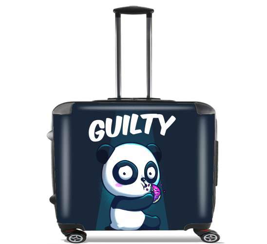  Guilty Panda for Wheeled bag cabin luggage suitcase trolley 17" laptop