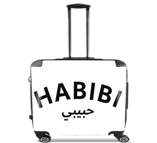 Habibi My Love for Wheeled bag cabin luggage suitcase trolley 17" laptop