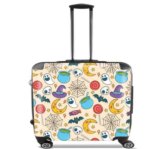  Halloween Pattern Potion for Wheeled bag cabin luggage suitcase trolley 17" laptop