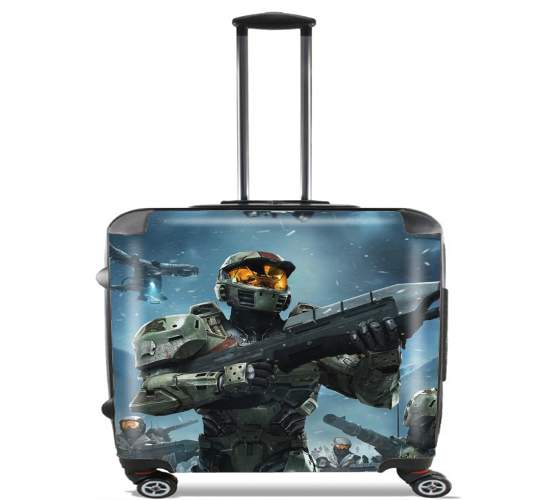  Halo War Game for Wheeled bag cabin luggage suitcase trolley 17" laptop