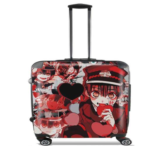  Hanako Kun for Wheeled bag cabin luggage suitcase trolley 17" laptop