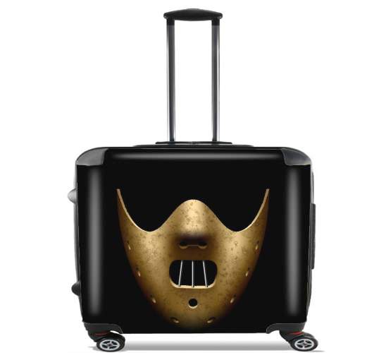  hannibal lecter for Wheeled bag cabin luggage suitcase trolley 17" laptop