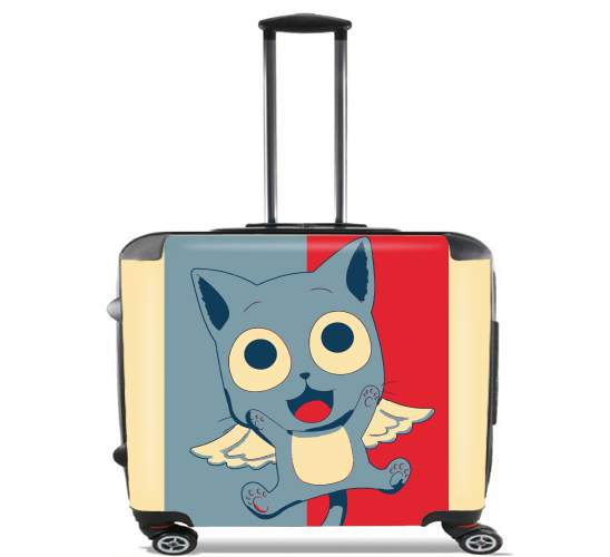  Happy propaganda for Wheeled bag cabin luggage suitcase trolley 17" laptop