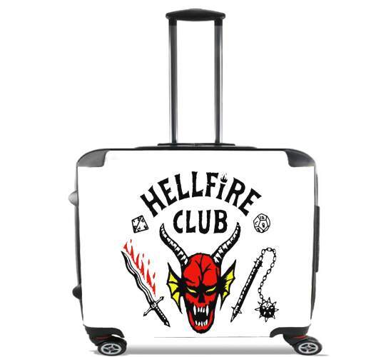  Hellfire Club for Wheeled bag cabin luggage suitcase trolley 17" laptop