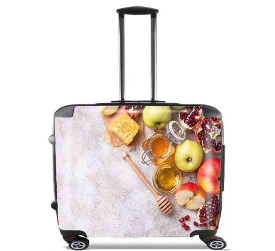  Honey Apple Pomegranate Rosh Hashana for Wheeled bag cabin luggage suitcase trolley 17" laptop