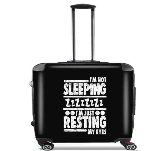  im not sleeping im just resting my eyes for Wheeled bag cabin luggage suitcase trolley 17" laptop