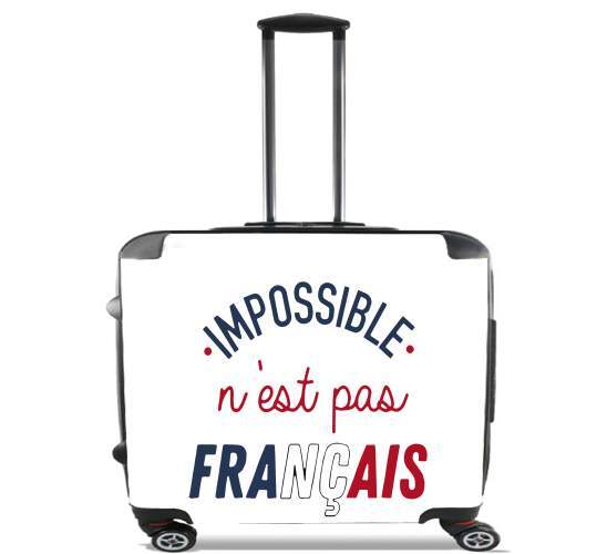  Impossible nest pas francais for Wheeled bag cabin luggage suitcase trolley 17" laptop