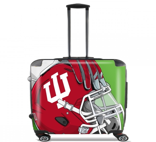  Indiana College Football for Wheeled bag cabin luggage suitcase trolley 17" laptop