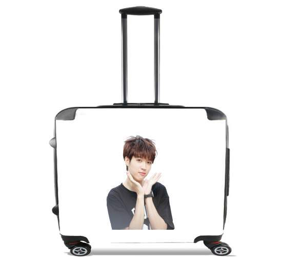  INFINITE Nam Woohyu for Wheeled bag cabin luggage suitcase trolley 17" laptop