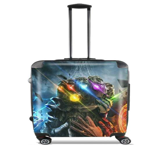  Infinity Gauntlet for Wheeled bag cabin luggage suitcase trolley 17" laptop