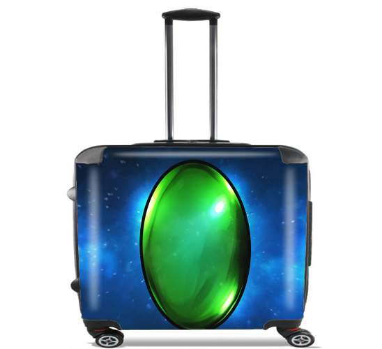  Infinity Gem Time for Wheeled bag cabin luggage suitcase trolley 17" laptop