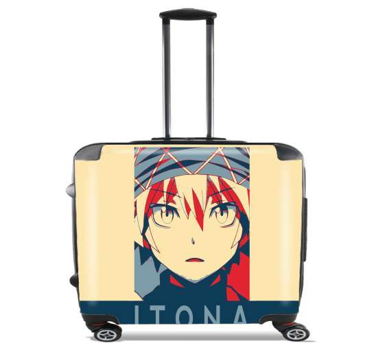  Itona Propaganda Classroom for Wheeled bag cabin luggage suitcase trolley 17" laptop