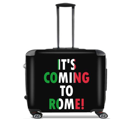  Its coming to Rome for Wheeled bag cabin luggage suitcase trolley 17" laptop