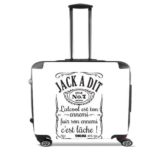  Jack a dit  for Wheeled bag cabin luggage suitcase trolley 17" laptop