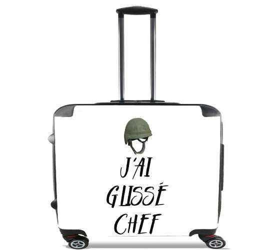  Jai glisse chef for Wheeled bag cabin luggage suitcase trolley 17" laptop