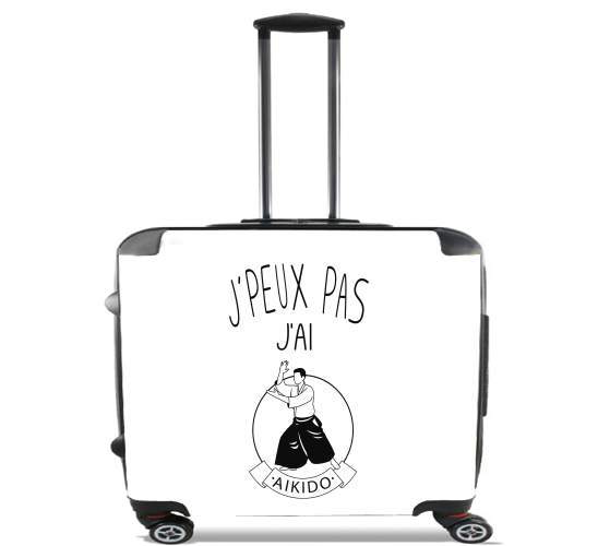  Je peux pas jai Aikido for Wheeled bag cabin luggage suitcase trolley 17" laptop