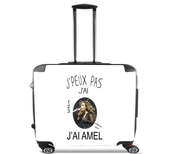  Je peux pas jai Amel for Wheeled bag cabin luggage suitcase trolley 17" laptop