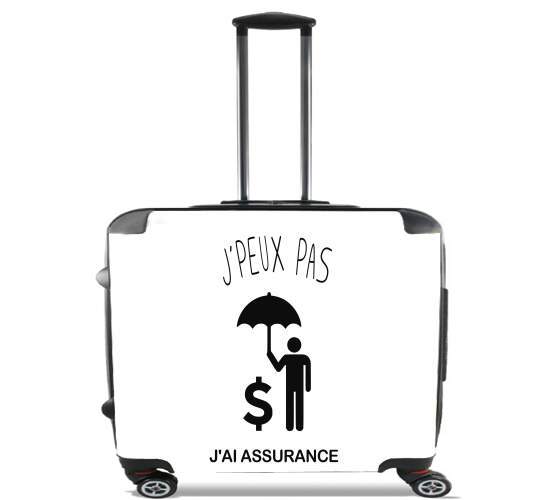  Je peux pas jai assurance for Wheeled bag cabin luggage suitcase trolley 17" laptop