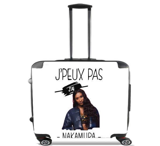  Je peux pas jai Aya Nakamura for Wheeled bag cabin luggage suitcase trolley 17" laptop