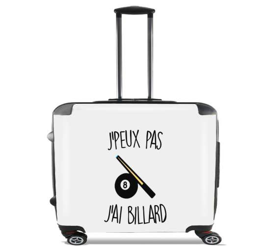  Je peux pas jai billard for Wheeled bag cabin luggage suitcase trolley 17" laptop