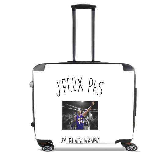  Je peux pas jai Black Mamba for Wheeled bag cabin luggage suitcase trolley 17" laptop