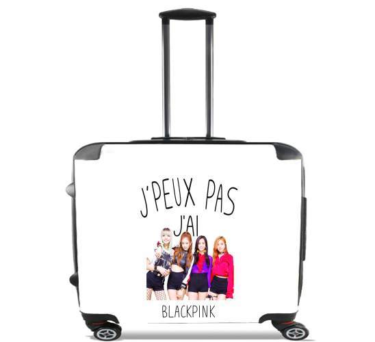 Wheeled bag cabin luggage suitcase trolley 17" laptop for Je peux pas jai blackpink