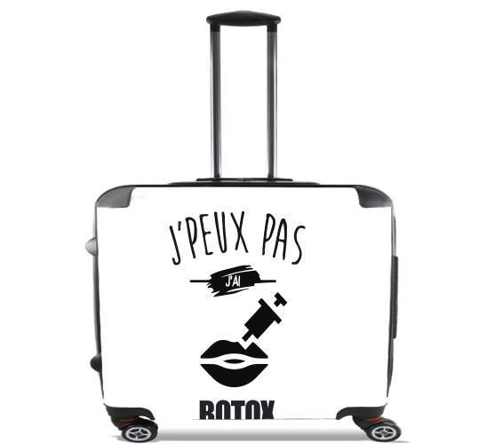  Je peux pas jai botox for Wheeled bag cabin luggage suitcase trolley 17" laptop