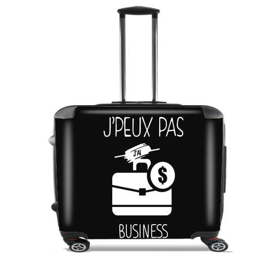  Je peux pas jai Business for Wheeled bag cabin luggage suitcase trolley 17" laptop