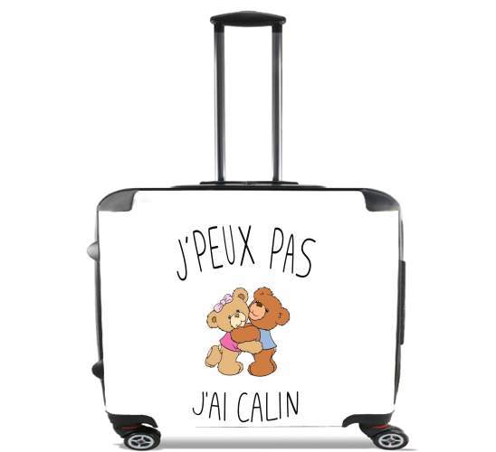 Je peux pas jai calin for Wheeled bag cabin luggage suitcase trolley 17" laptop