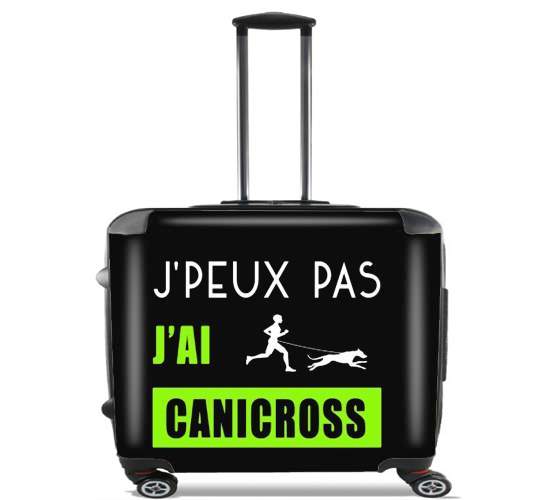 Je peux pas jai canicross for Wheeled bag cabin luggage suitcase trolley 17" laptop