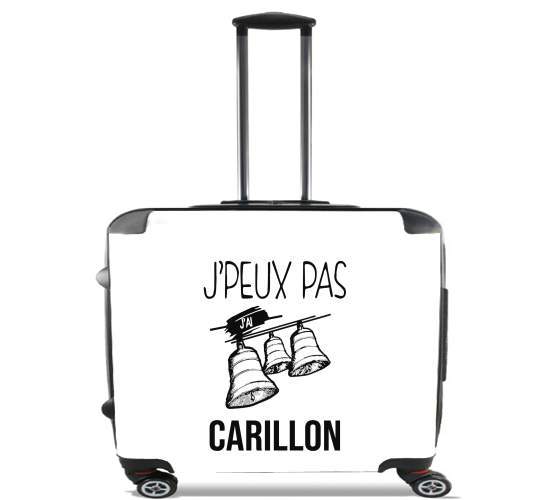  Je peux pas jai carillon for Wheeled bag cabin luggage suitcase trolley 17" laptop