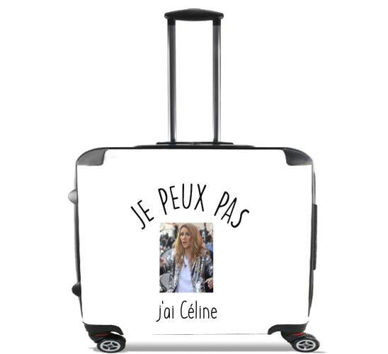  Je peux pas jai Celine for Wheeled bag cabin luggage suitcase trolley 17" laptop