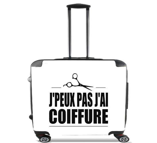  Je peux pas jai coiffure for Wheeled bag cabin luggage suitcase trolley 17" laptop