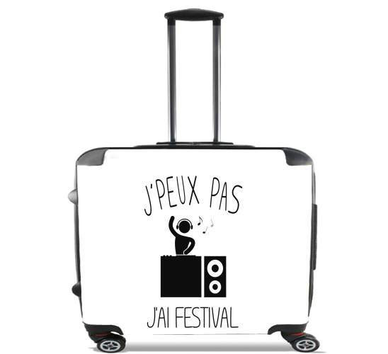  Je peux pas jai festival for Wheeled bag cabin luggage suitcase trolley 17" laptop