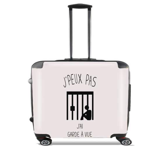  Je peux pas jai garde a vue for Wheeled bag cabin luggage suitcase trolley 17" laptop