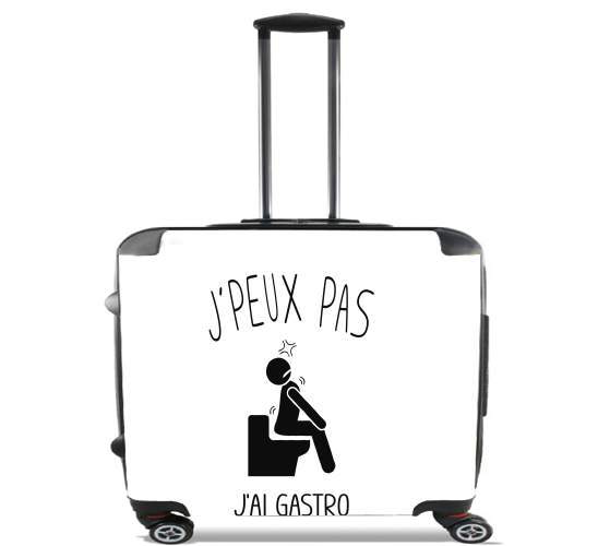  Je peux pas jai gastro for Wheeled bag cabin luggage suitcase trolley 17" laptop