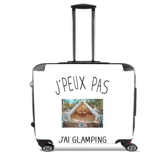  Je peux pas jai Glamping for Wheeled bag cabin luggage suitcase trolley 17" laptop