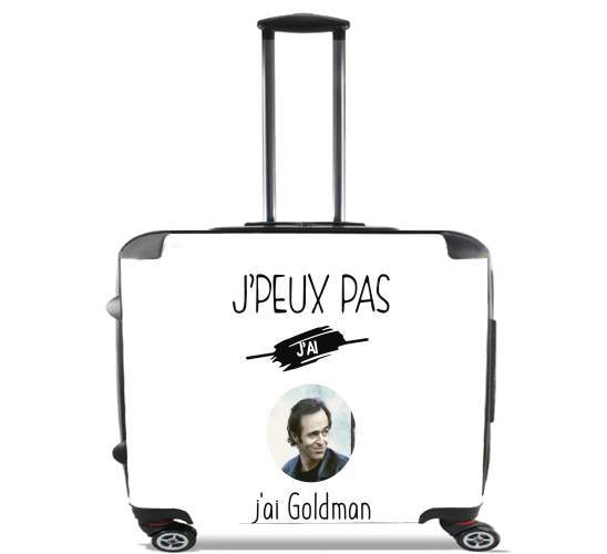 Wheeled bag cabin luggage suitcase trolley 17" laptop for Je peux pas jai Goldman
