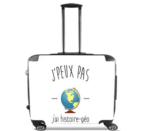  Je peux pas jai histoire geographie for Wheeled bag cabin luggage suitcase trolley 17" laptop
