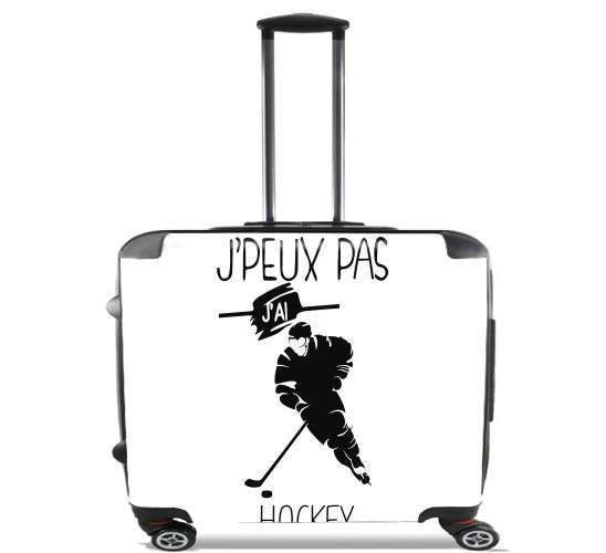  Je peux pas jai hockey sur glace for Wheeled bag cabin luggage suitcase trolley 17" laptop