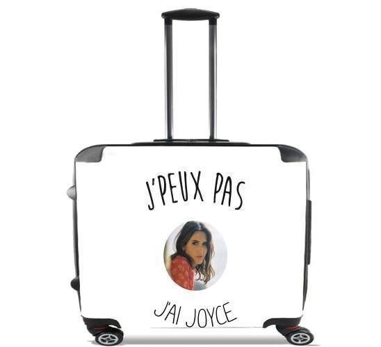  Je peux pas jai Joyce for Wheeled bag cabin luggage suitcase trolley 17" laptop