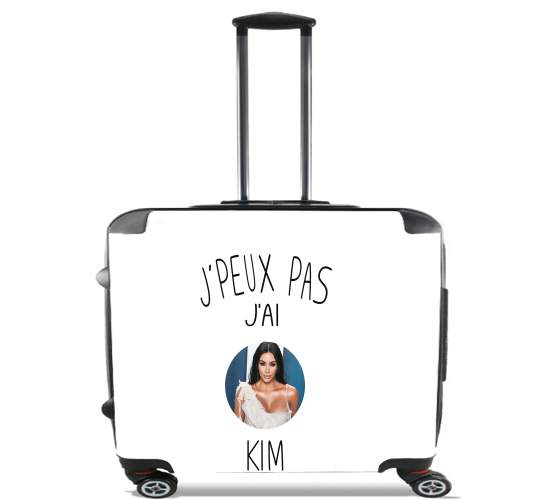  Je peux pas jai Kim Kardashian for Wheeled bag cabin luggage suitcase trolley 17" laptop