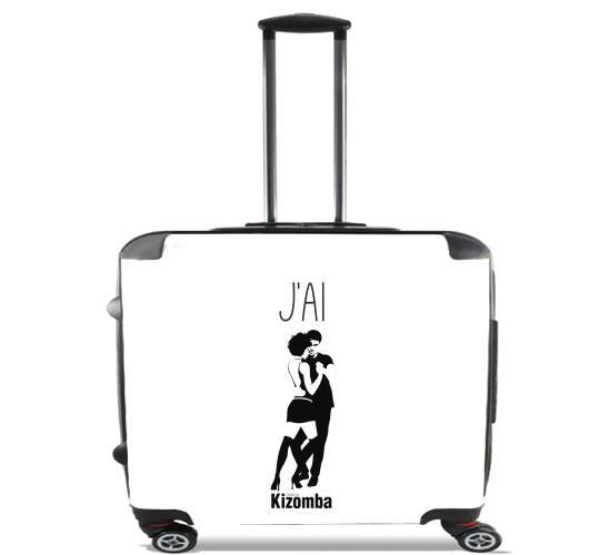  Kizomba Danca for Wheeled bag cabin luggage suitcase trolley 17" laptop
